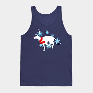 Christmas Greyhound Tank Top